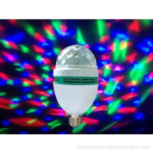 Dance Hall LED Mini Rotating RGB LampNew